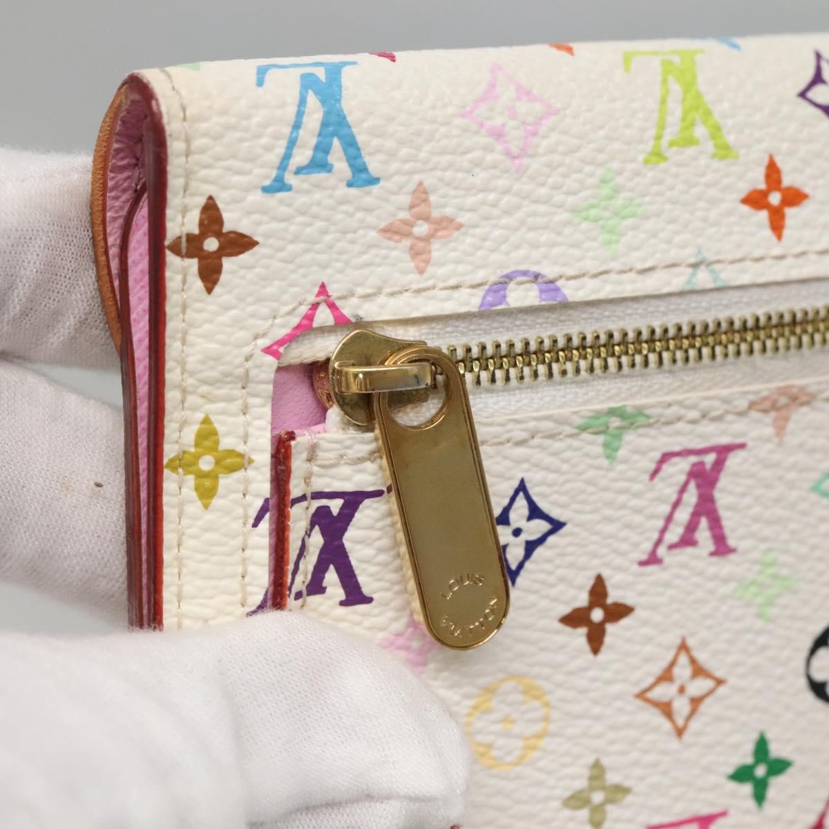 Louis Vuitton Eugenie Wallet Monogram Multicolor