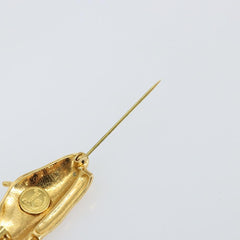 Chanel Beret Hat Brooch Gold Plated