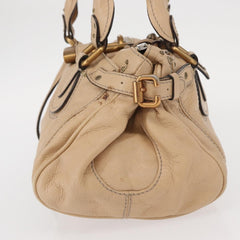 Chloe Paddington Lock Satchel Leather