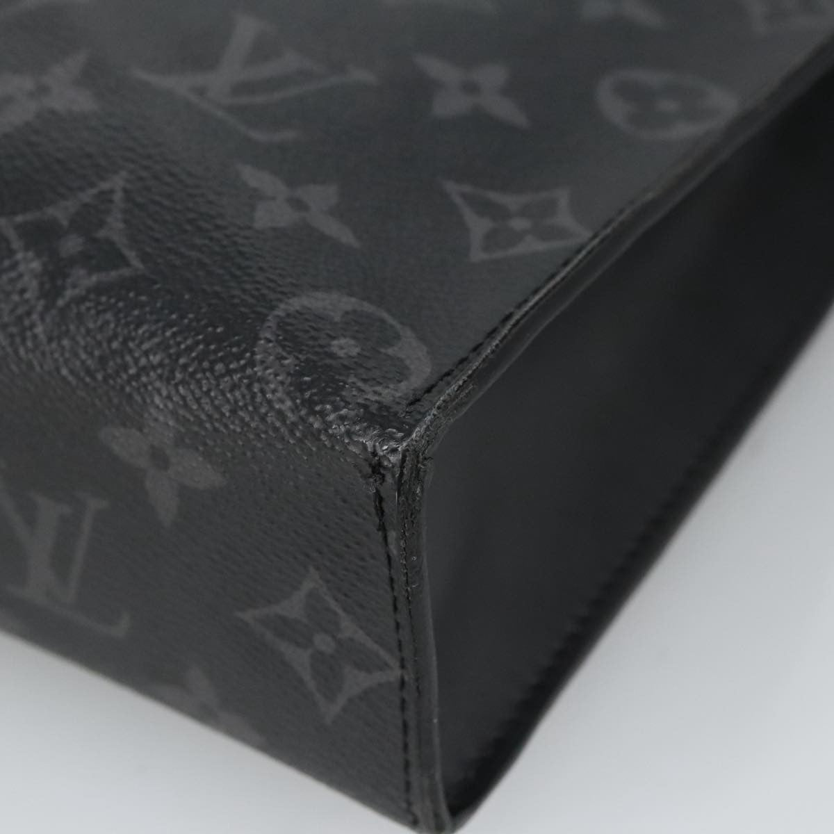 Louis Vuitton Pochette Voyage Monogram Eclipse Canvas
