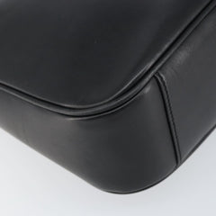 Gucci Vintage Bamboo Handle Open Hobo Leather