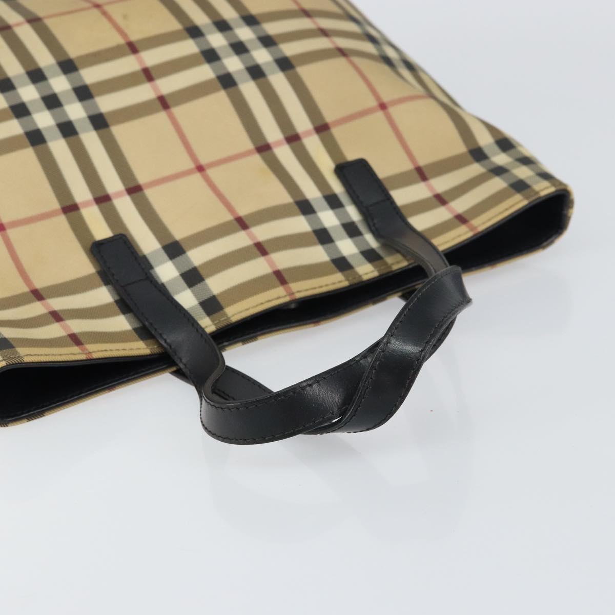 Burberry Nova Check Tote canvas check pattern