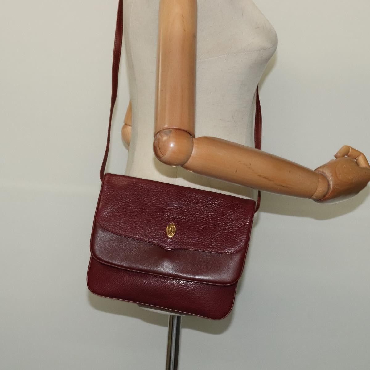 cartier Must de Cartier Shoulder Bag Leather