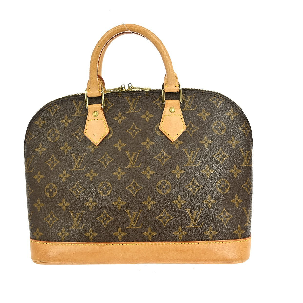 Louis Vuitton Vintage Alma Handbag Monogram Canvas