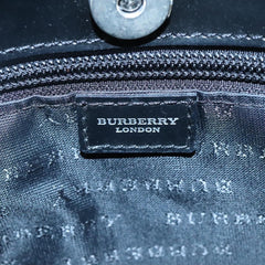 Burberry Top Handle Tote Nova Check Canvas