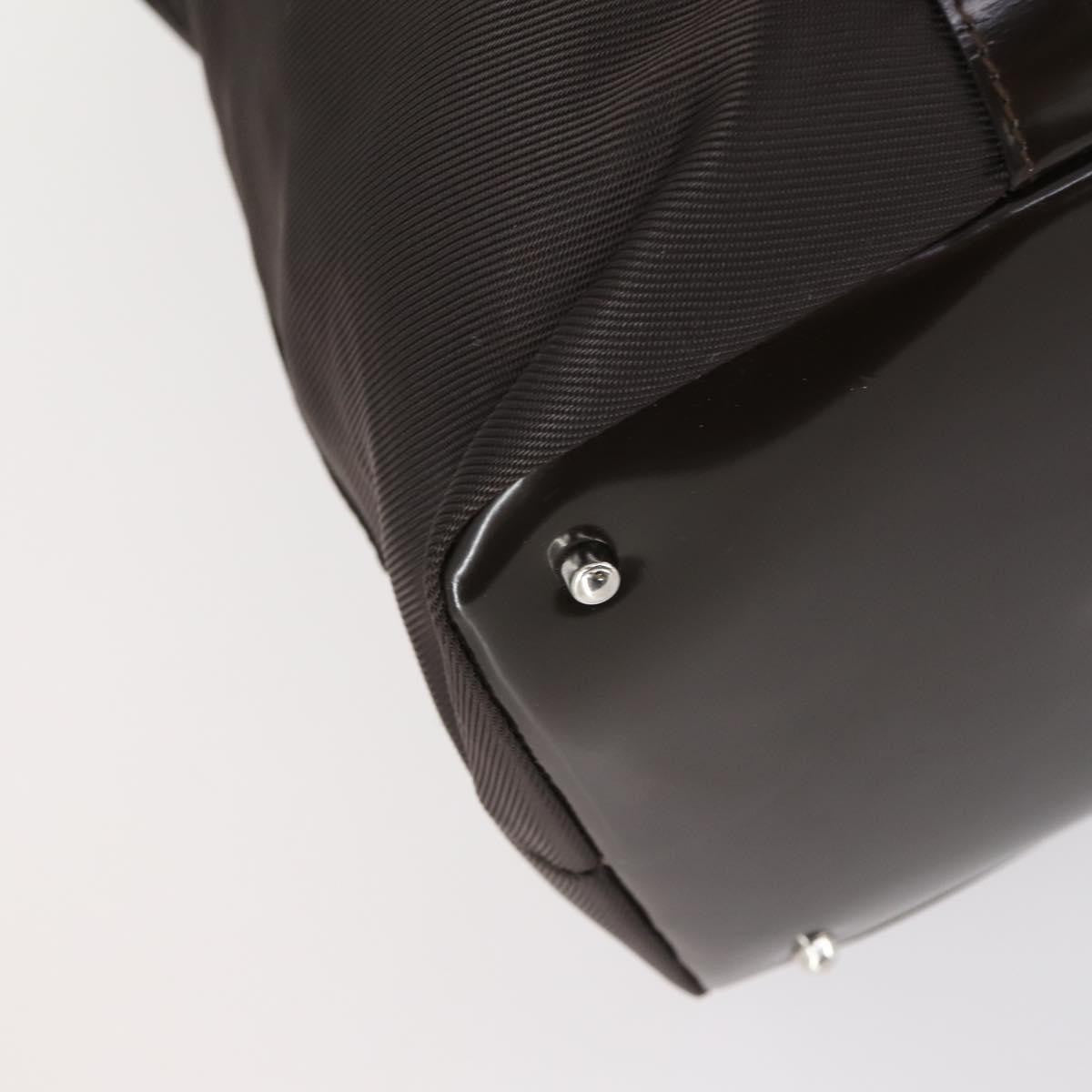 Gucci Vintage Bamboo Handle Tote Nylon