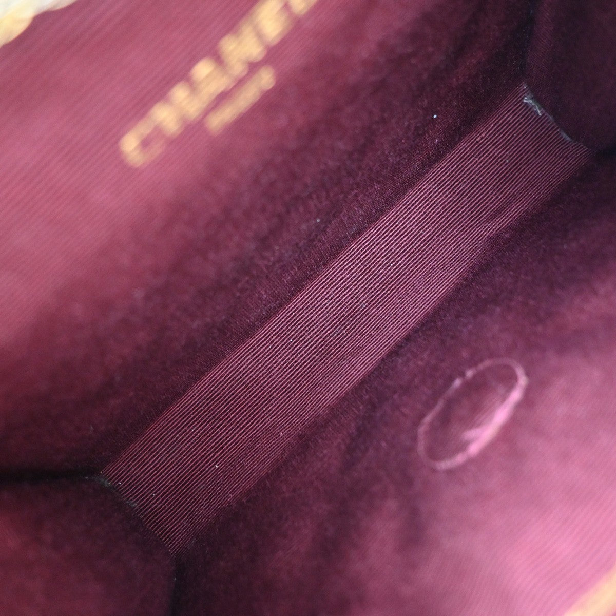 Chanel Vintage Round Flap Bag Quilted Lambskin