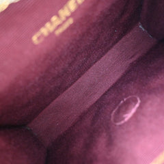 Chanel Vintage Round Flap Bag Quilted Lambskin