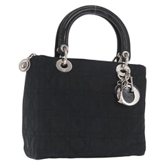 Christian Dior Lady Dior Bag Cannage Quilt Nylon