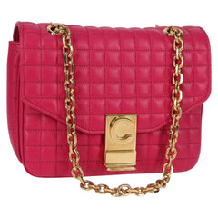 Celine C Bag Quilted Leather