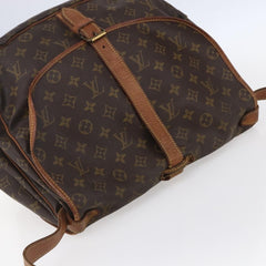 Louis Vuitton Saumur Handbag Monogram Canvas
