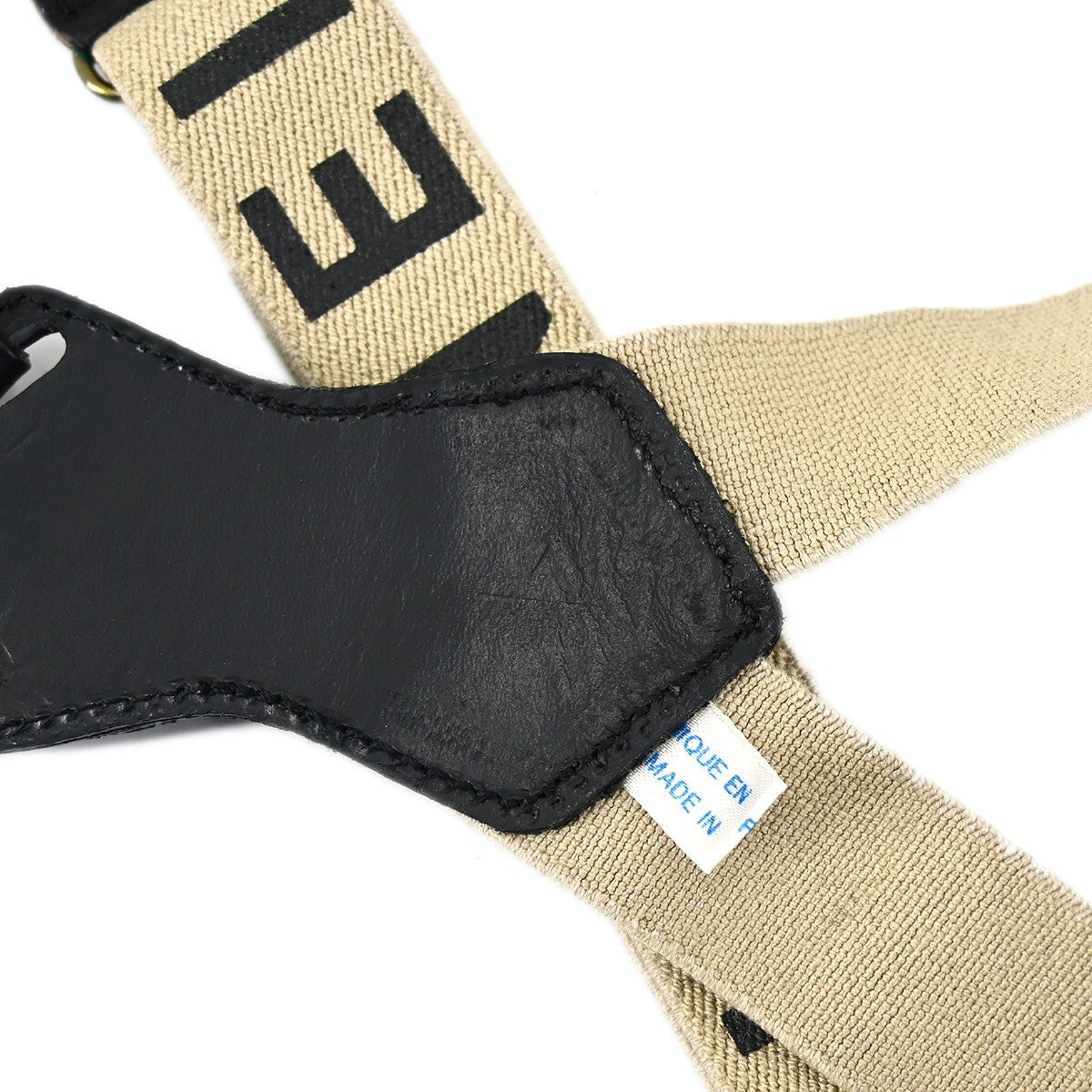 Chanel Logo Suspenders Canvas