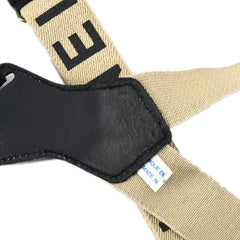 Chanel Logo Suspenders Canvas