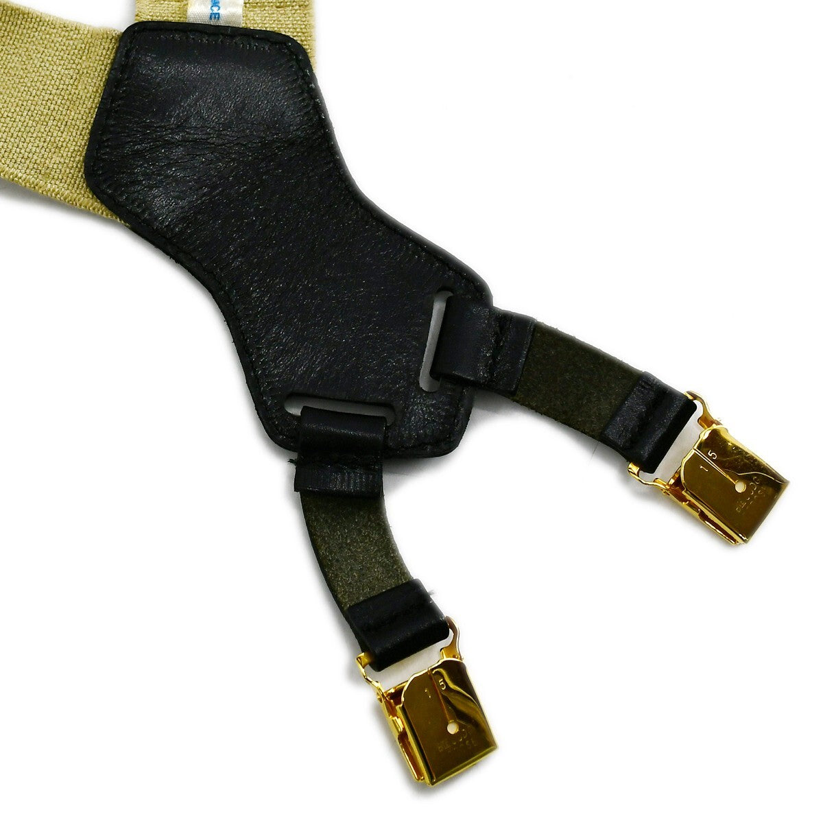 Chanel Logo Suspenders Canvas