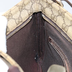 Gucci Flat Messenger Bag GG Canvas