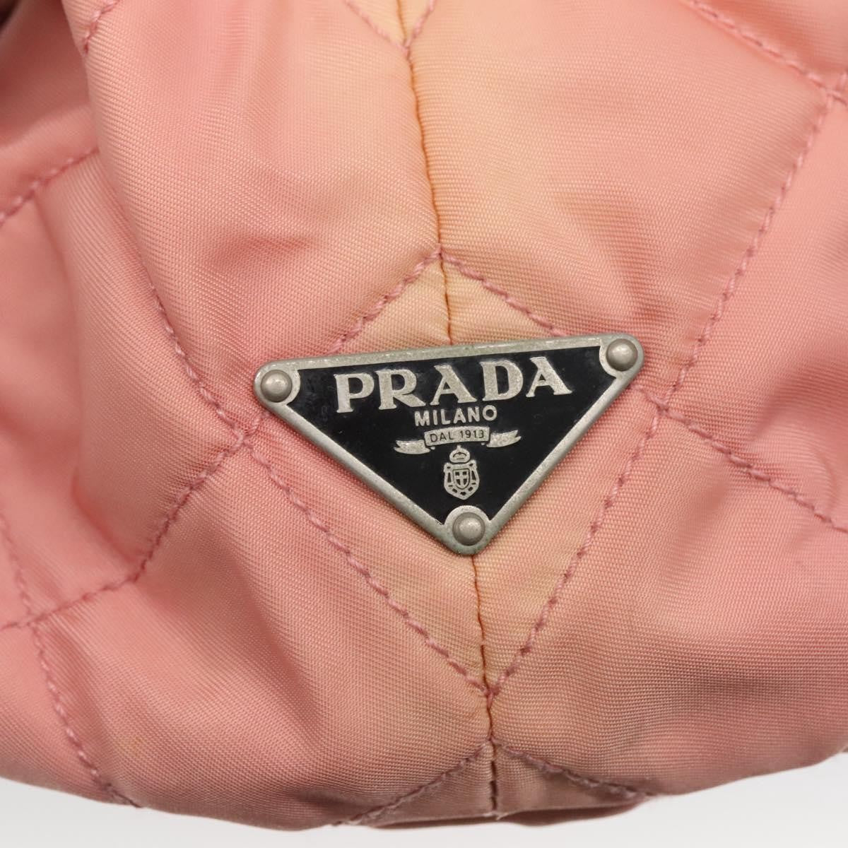 Prada Chain Zip Tote Quilted Tessuto