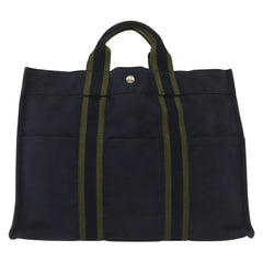 Hermes Fourre Tout Tote Toile