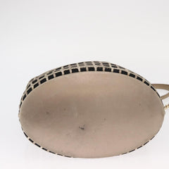 Chanel Chain Bucket Bag Mesh and Leather