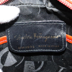 Salvatore Ferragamo Vala Shoulder Bag Patent Leather