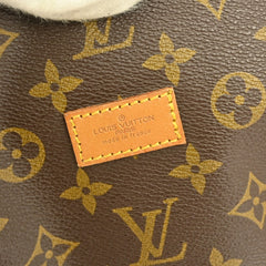 Louis Vuitton Saumur Handbag Monogram Canvas