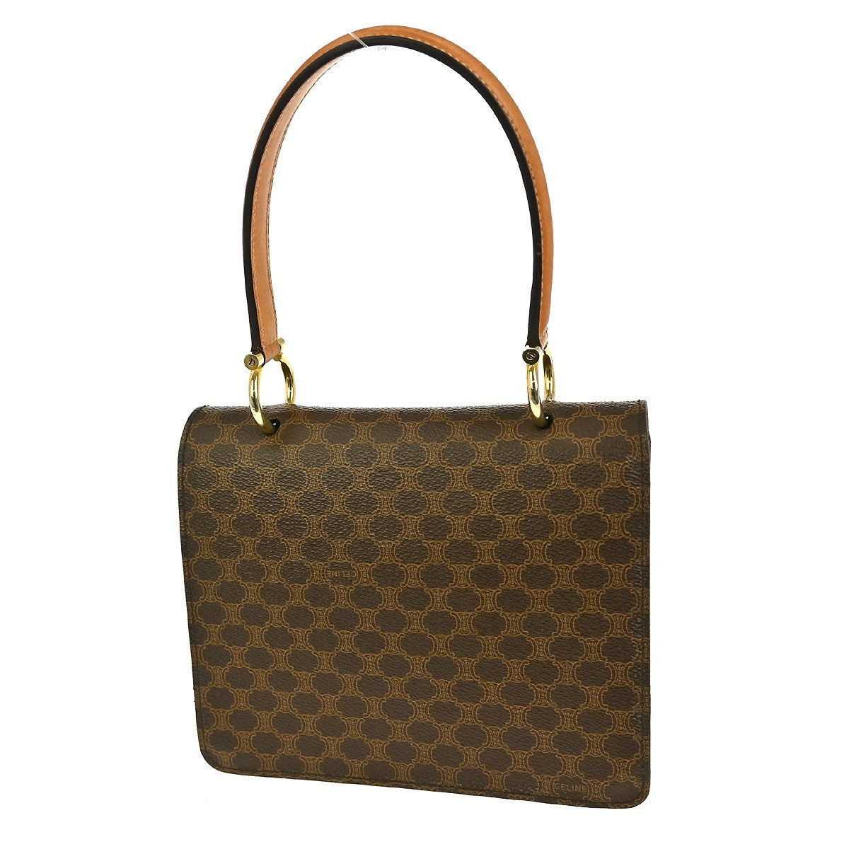 Celine Triomphe vintage handbag Macadam canvas