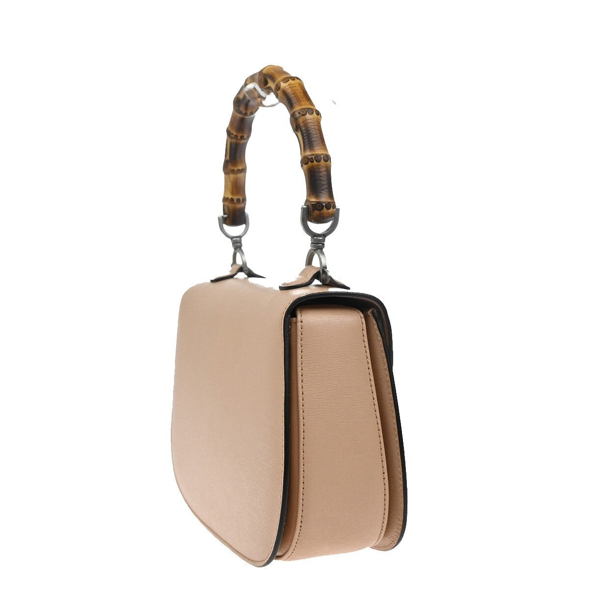 Gucci Bamboo 1947 Top Handle Bag Leather