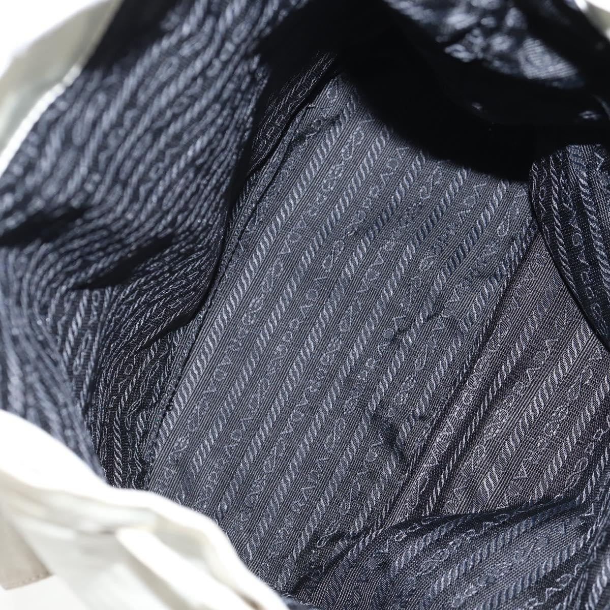 Prada Double Pocket Backpack Chain Shoulder Bag Re-Nylon