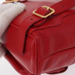 Gucci Vintage Bamboo Backpack Leather