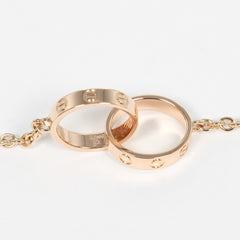 Cartier Baby Love Necklace 18K Pink gold