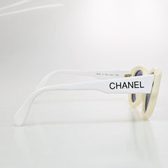 Chanel CHANEL Logo Sunglasses Eye Wear Plastic