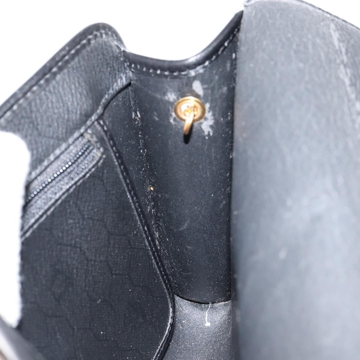 Christian Dior Vintage Honeycomb Flap Crossbody Bag Coated Canvas