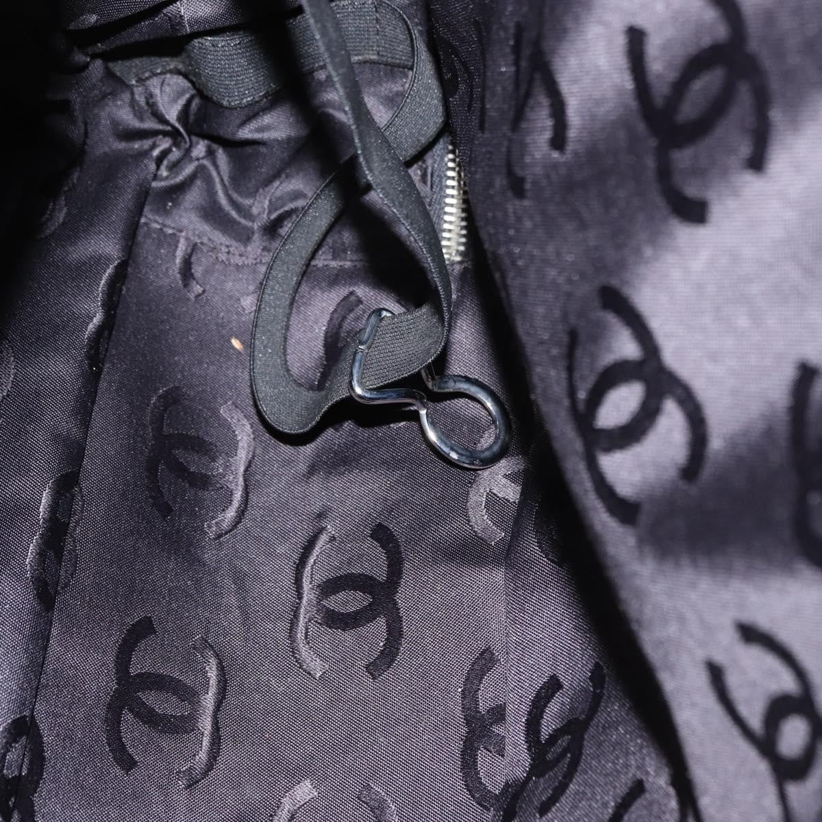 Chanel Boston Zip Tote Quilted Canvas