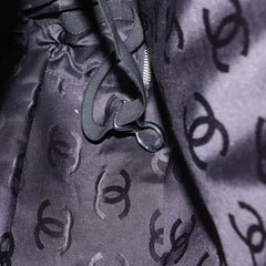 Chanel Boston Zip Tote Quilted Canvas