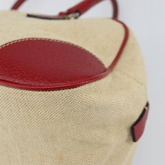 Prada Bowler Bag Canvas with Leather