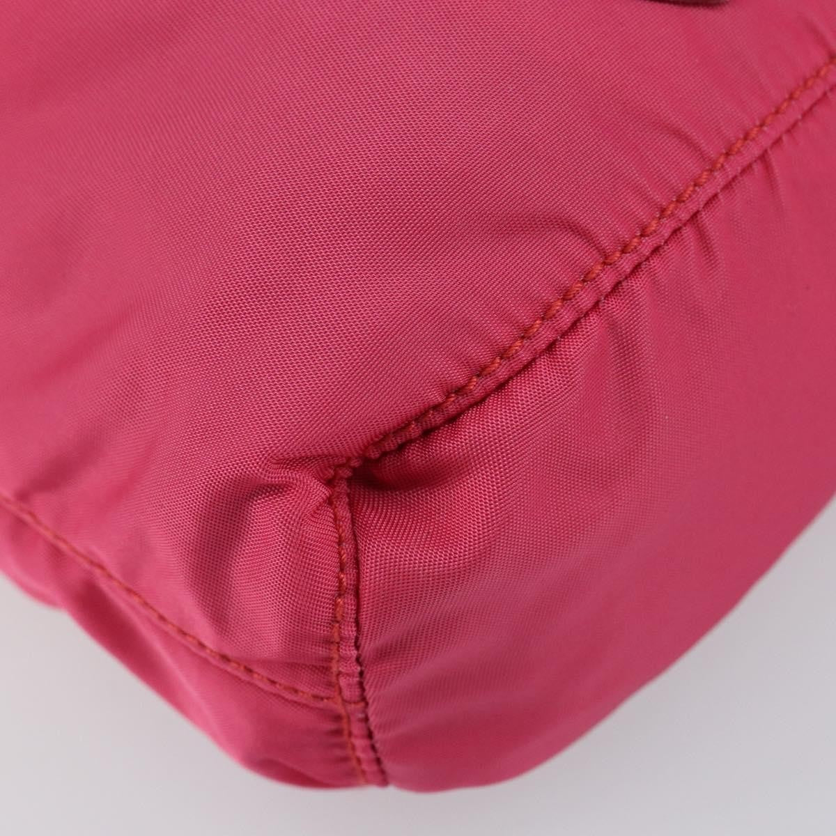 Prada Drawstring Wristlet Bucket Bag Tessuto