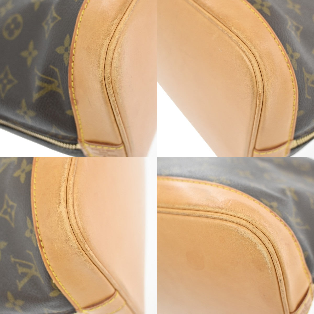 Louis Vuitton Alma Handbag Monogram Canvas