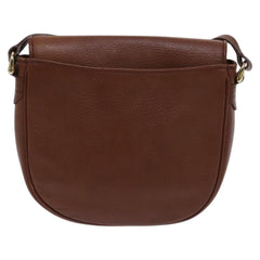 Burberry Flap Shoulder Bag Leather