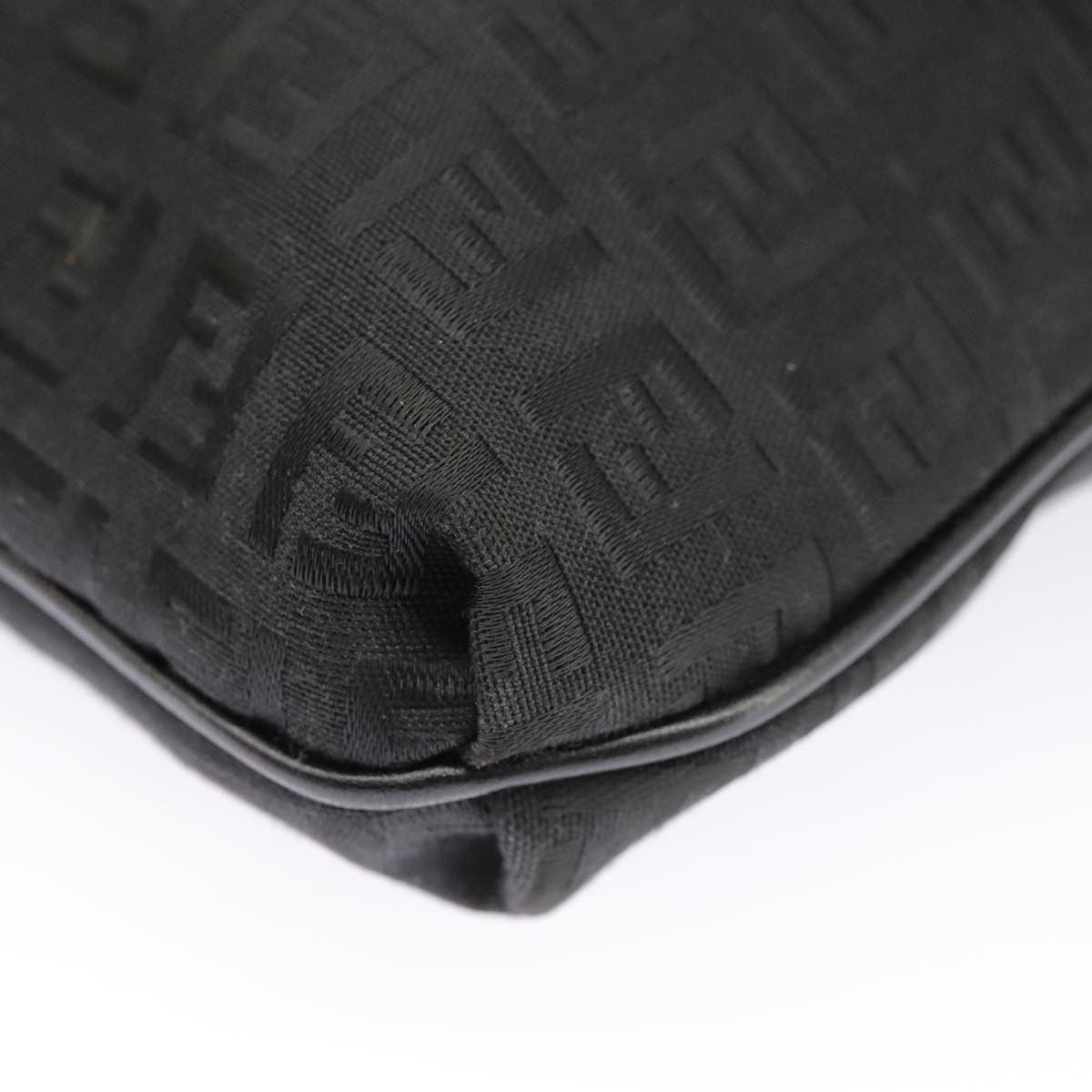 Fendi Mamma Baguette Shoulder Bag Canvas