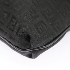 Fendi Mamma Baguette Shoulder Bag Canvas