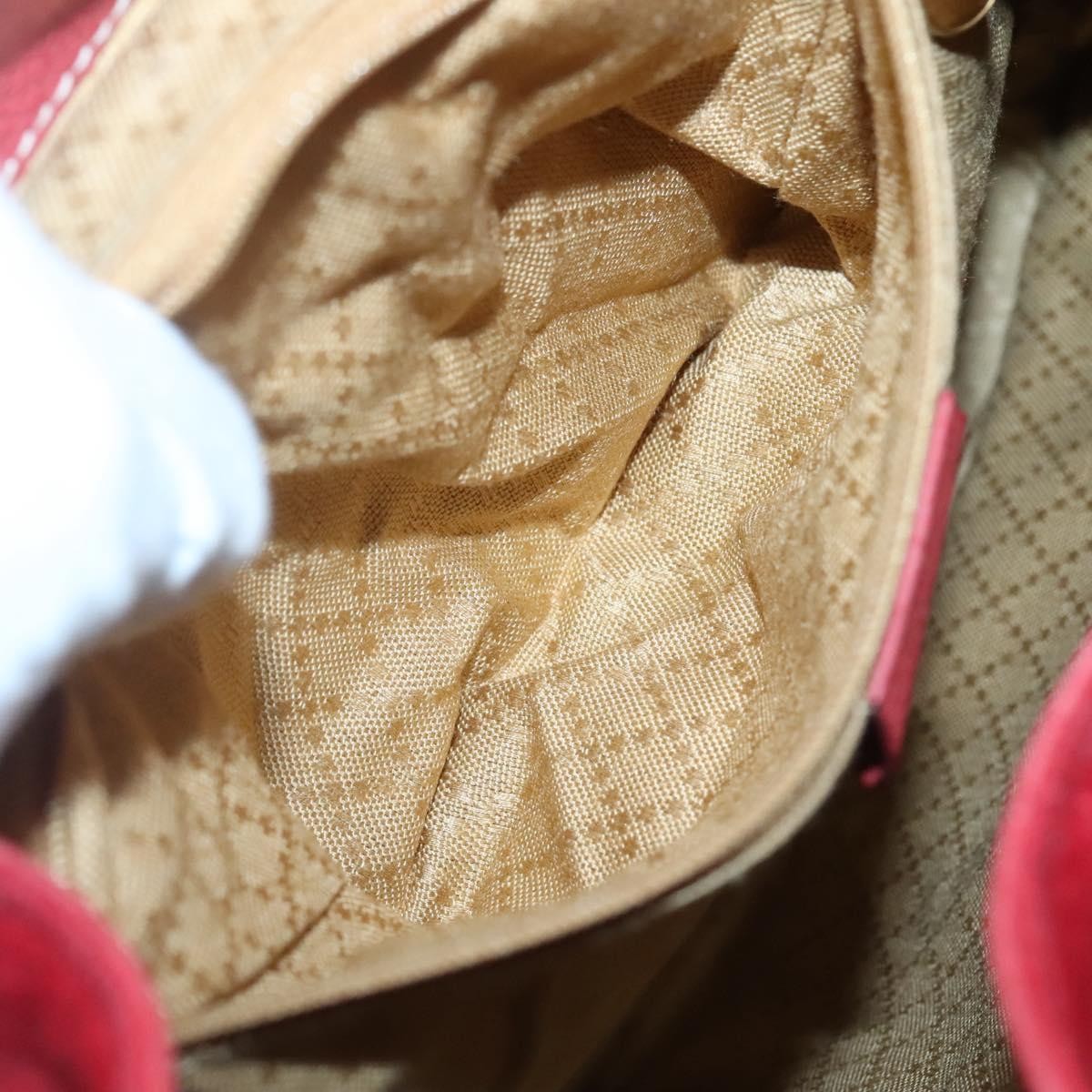 Gucci Bamboo Tassel Backpack Suede