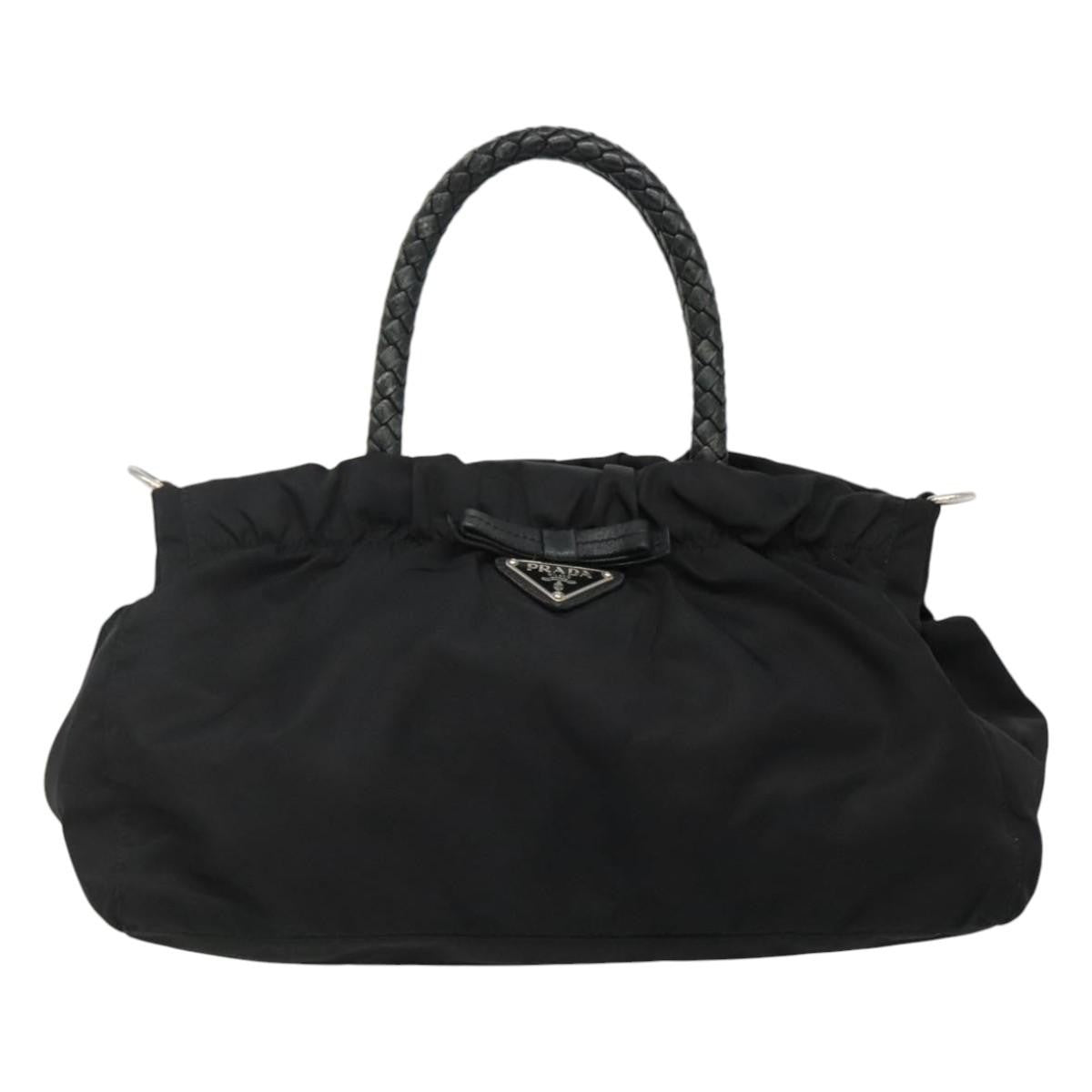 Prada Convertible Bow Tote Tessuto