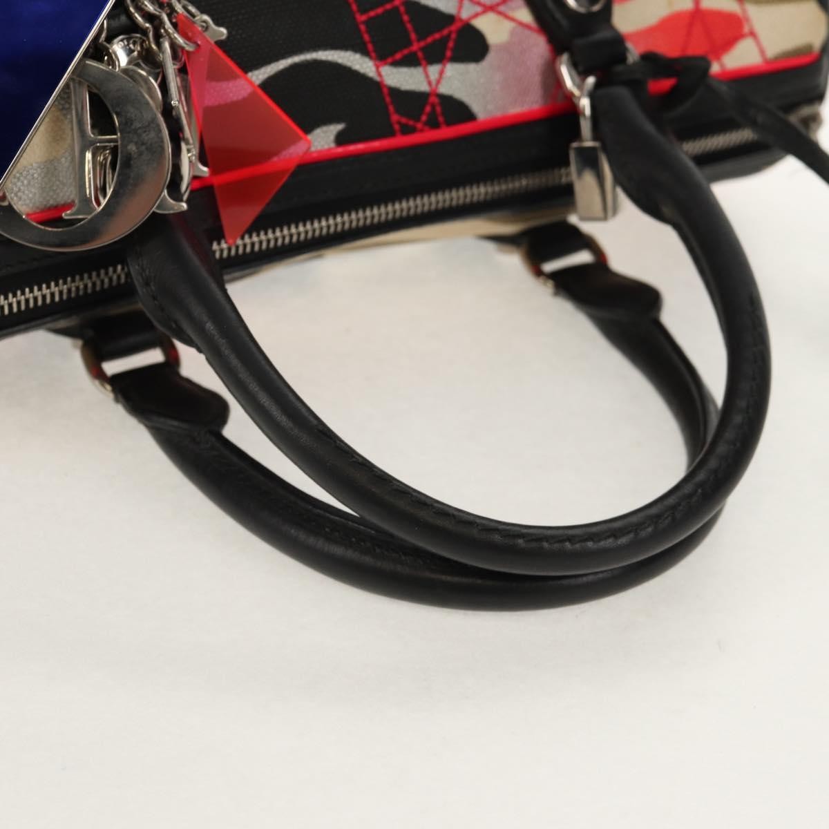 Christian Dior Polochon Satchel Limited Edition Anselm Reyle Camouflage Canvas