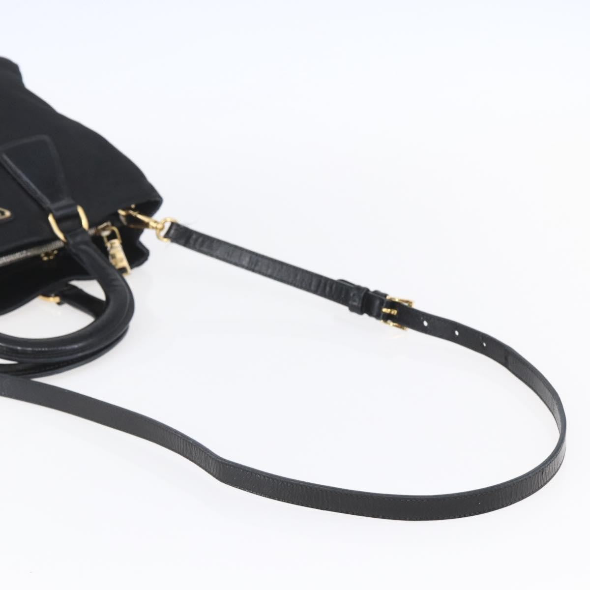 Prada Convertible Top Handle Tote Tessuto with Vernice Saffiano Leather