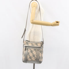 Burberry Nova check Shoulder bag Canvas and Leather