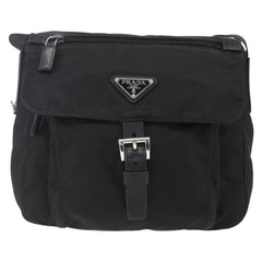 Prada Buckle Messenger Bag Tessuto