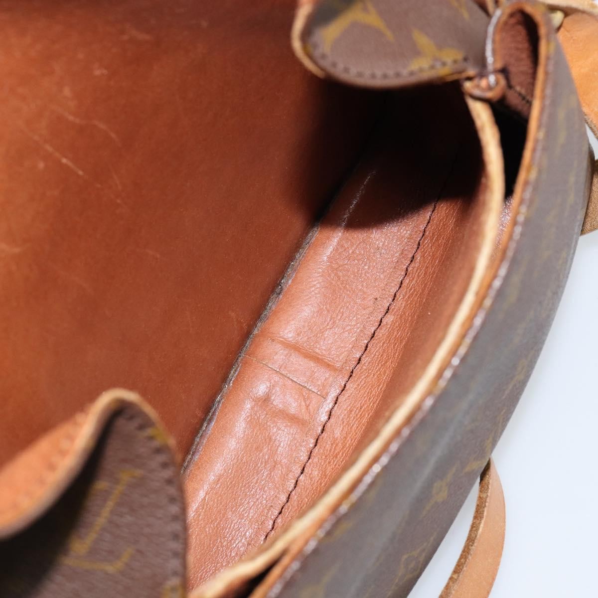 Louis Vuitton Cartouchiere Handbag Monogram Canvas