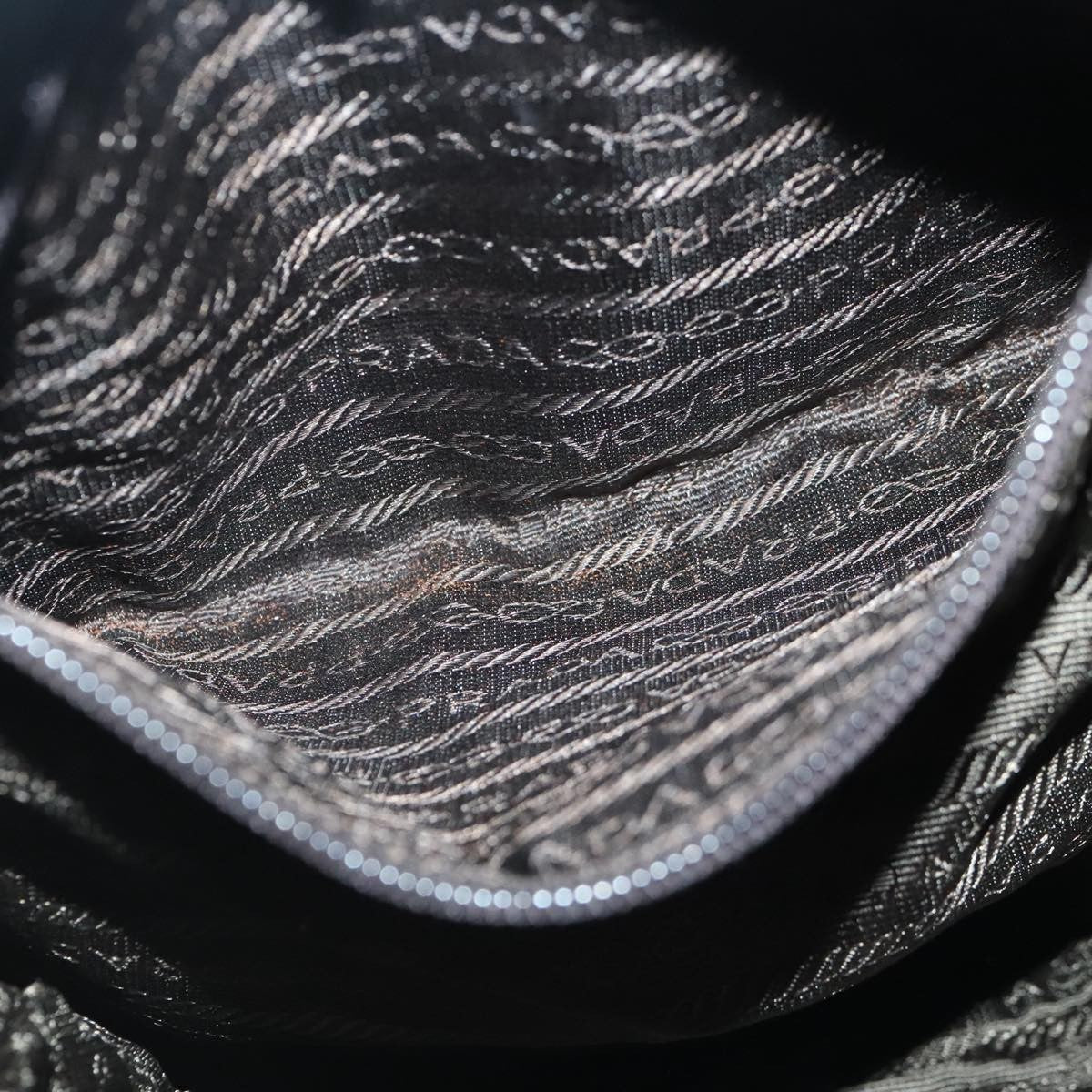 Prada Buckle Backpack Quilted Tessuto