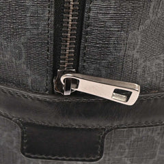 Gucci Vintage Duffle Bag GG Coated Canvas