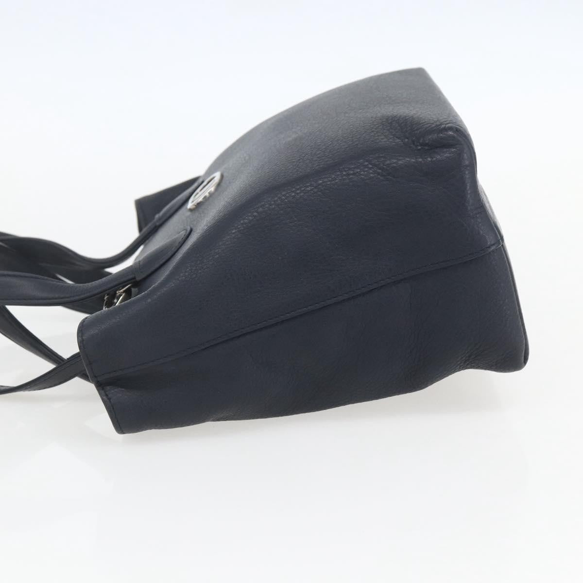 Christian Dior Vintage CD Handbag Leather