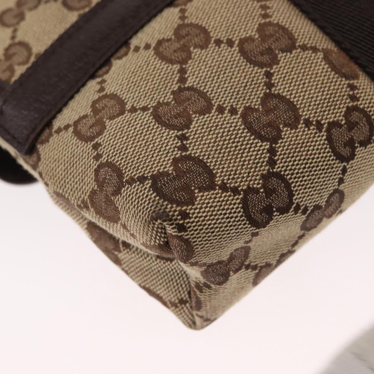 Gucci Buckle Belt Bag GG Canvas